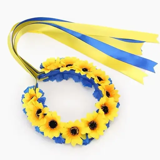 Венчик фольклор желто-голубой (2000902816233S) - фото 1