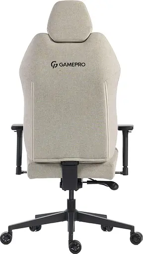 Игровое кресло GamePro GC760LG Fabric Light Gray (GC760LG) - фото 4