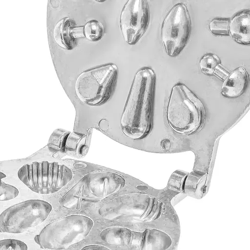 Форма для випічки горішків з начинкою горішниця для половинок печива асорті (велика), ХЕАЗ 81842 - фото 10