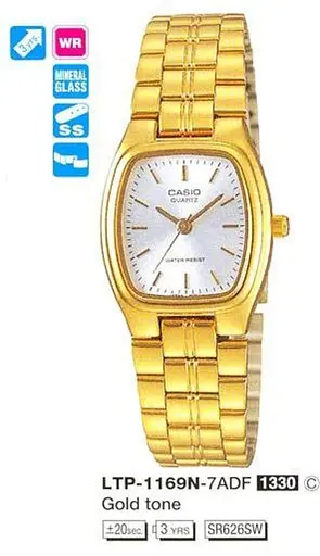 Годинник жіночий Casio LTP-1169N-7ADF - фото 5