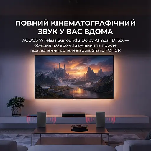 Акустична система Sharp CP-AWS2001 - фото 3