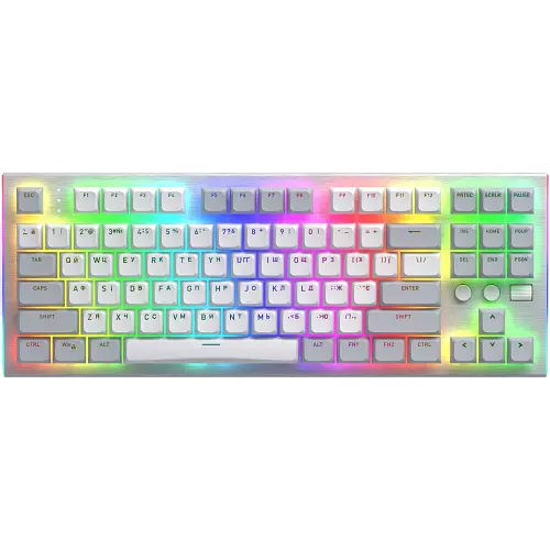 Клавіатура Hator Gravity Orange RGB White (HTK561UA)