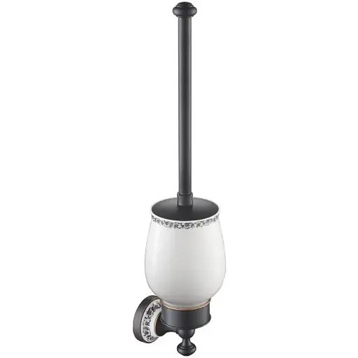 Туалетный ершик настенный Kraus Apollo KEA-16531ORB-1, Бронза - фото 1