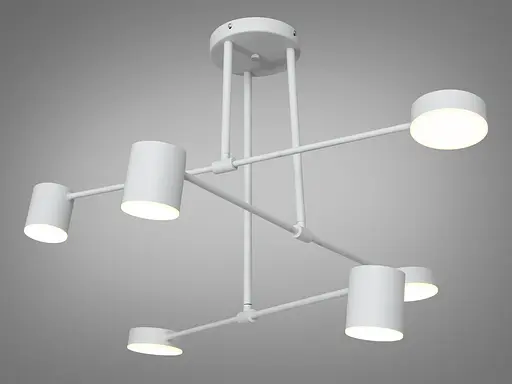 Інноваційна новинка, світлодіодна люстра, 30W, білого кольору - фото 1