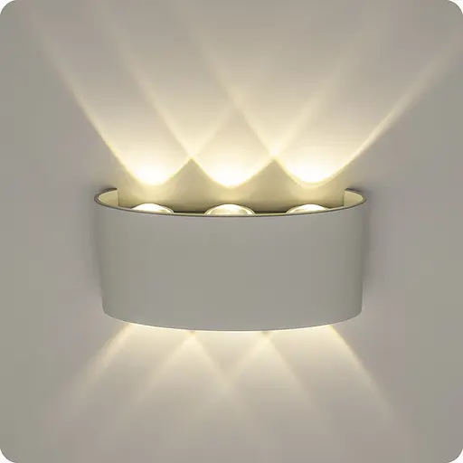 Світильник світлодіодний 517 Xlight Бра білий 6 Вт (01744) - фото 3