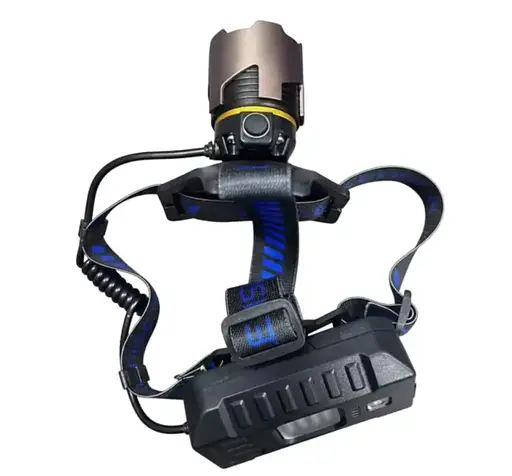 Потужний налобний ліхтар Bailong A49-TG акумуляторний LED - фото 2