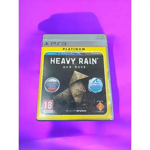 Локалізований диск на PlayStation 3 ліцензія Heavy Rain (Move Edition)