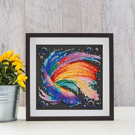 Набір для вишивання бісером "Різнобарвний" AM-245 15х15 см - фото 7