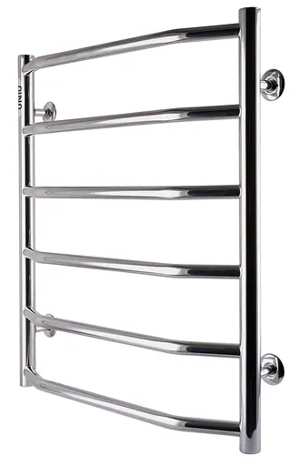 Водяна рушникосушка Unio LT W 600-500-6 Драбинка Трапеція, Хром - фото 4