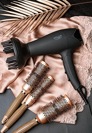 Фен для волосся складний Сушарка 2100 Вт гумовий корпус Adler AD 2267 - фото 7