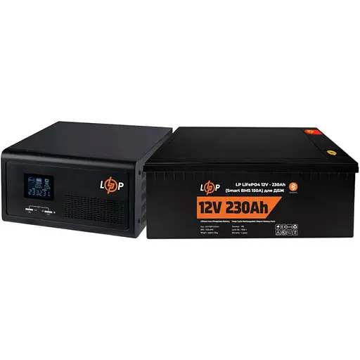 Источник бесперебойного питания (ИБП) LogicPower 1000VA + LiFePO4 2944Wh (20483) [108947]