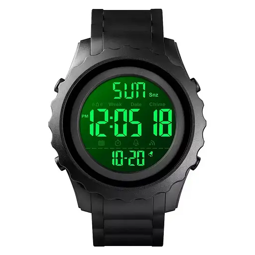 Спортивные наручные часы Skmei 1624 (Черный) - фото 3