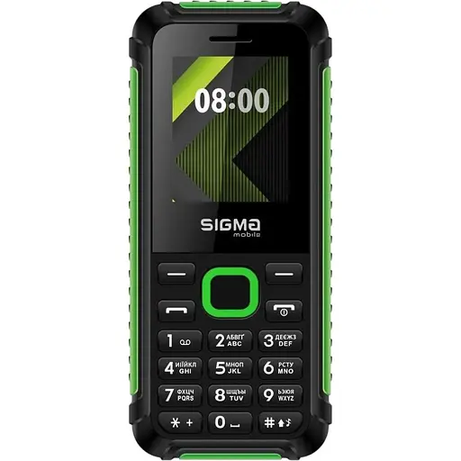 Мобільний телефон Sigma mobile X-style 18 Track Green (4827798854433)