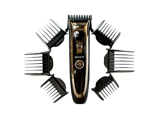 Професійна Акумуляторна Машинка для стрижки волосся з керамічними ножами SODY SD 2022 - фото 3
