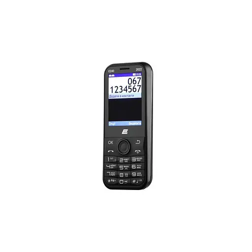 Мобильный телефон 2E E240 2022 2SIM Black - фото 6