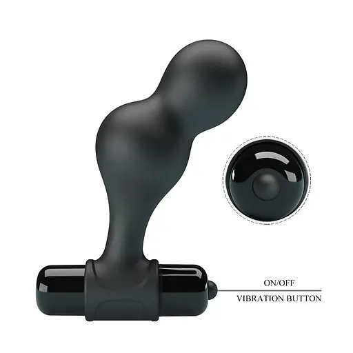Анальна пробка MR Play Super Rower 10 см (чорний) - фото 6