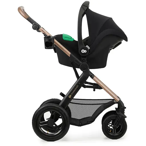 Коляска універсальна 3 в 1 Kinderkraft Moov 2 Air Sand Beige (KSMOOV02BEG0000) - фото 7