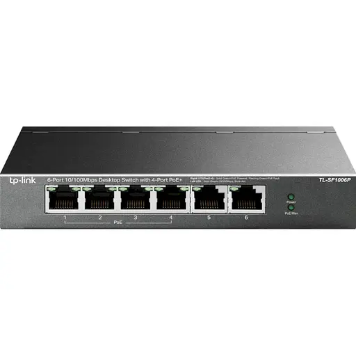 Коммутатор TP-Link TL-SF1006P (TL-SF1006P) - фото 2