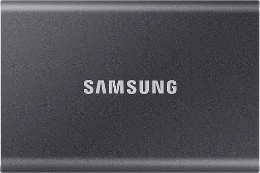 Портативный SSD Samsung 1 ТБ USB 3.2 Gen 2 Type-C T7 Серый - фото 1