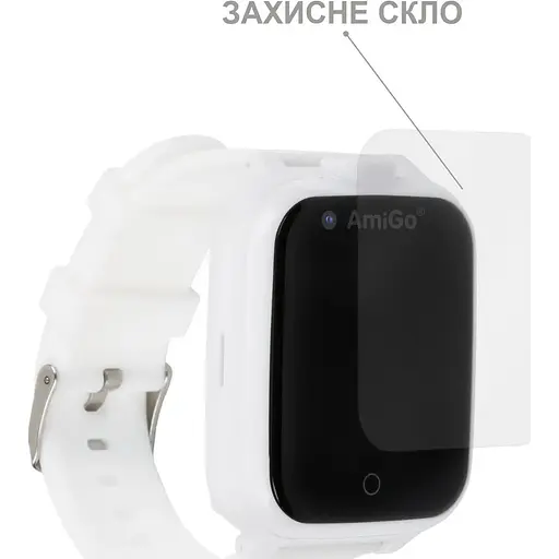 Smart Watch AmiGo GO006 GPS 4G WIFI White UA UCRF - фото 5