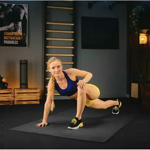 Мат-пазл Trex Sport EVA 1см TX-010PM - 24 частин чорний - фото 4