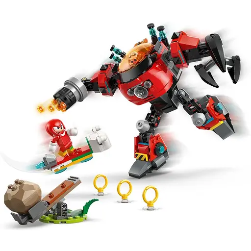 Конструктор LEGO Sonic the Hedgehog Knuckles проти Dr. Eggman Egg Crusher Mech 350 деталей (77005) - фото 7