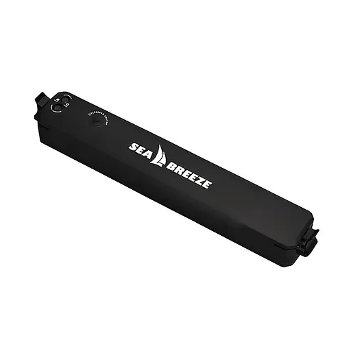 Вакуумний пакувальник для харчових продуктів SeaBreeze SB-0501 домашній автоматичний вакууматор + 10 пакетів у комплекті Чорний 88301 - фото 1