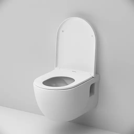 Унитаз подвесной FlashClean Am.Pm Like с сиденьем микролифт белый C801701SC, Белый - фото 2