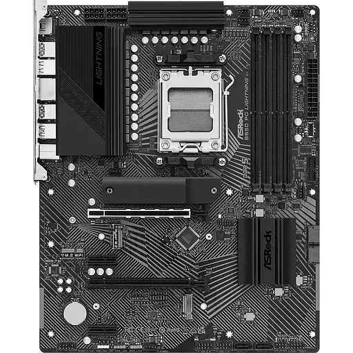 Материнская плата ASRock B650 PG Lightning (AM5/B650, 4xDDR5, 2xPCIex16, HDMI, 4xSATAIII, 3xM.2, 2.5GLan, 7.1ch, ATX) - фото 6