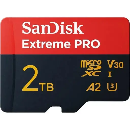 Карта памяти SanDisk 2 TB microSDXC Extreme PRO (SDSQXCD-2T00-GN6MA) - фото 1