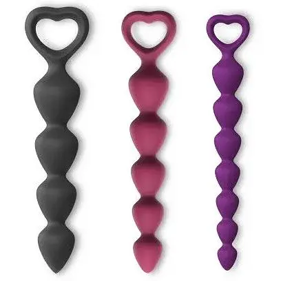 Анальная цепочка Love To Love Bing Bang M - Plum Star - фото 8