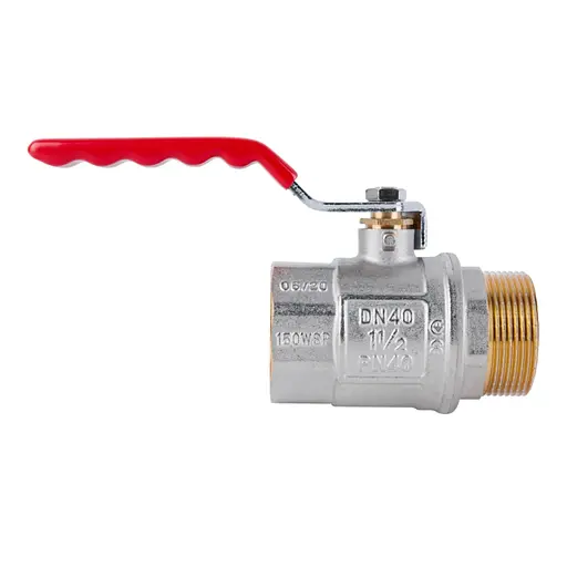 Кран кульовий SD Plus 1" 1/2 ВЗ для води (важіль) SD605NW40PN40 - фото 3