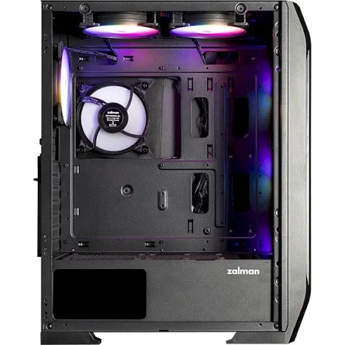 Корпус Zalman N7 Plus V2, Black, Mid Tower, без БП, для ATX / Micro ATX / Mini ITX, 1xUSB 3.0 / 2xUSB 2.0, макс. CPU - 160 мм / VGA - 340 мм, 6x120 мм RGB + 1x120 Black, бічна панель із загартованого скла - фото 3