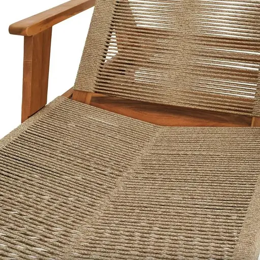 Садовый шезлонг Di Volio Alege из дерева бежевый - фото 8