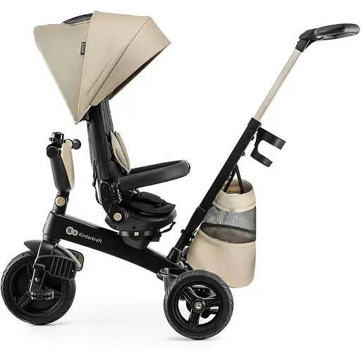 Велосипед триколісний Kinderkraft Easytwist Beige (KREASY00BEG0000) - фото 4
