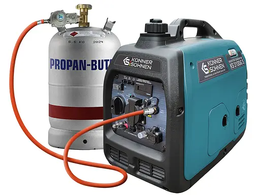 Інверторний генератор газ/бензин Konner&Sohnen 2.8/3.1 кВт KS 3100iG S - фото 2