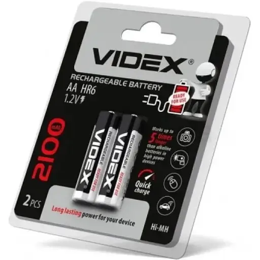 Аккумулятор Videx R6 2100mAh (предзаряд) BLI 2 - фото 1