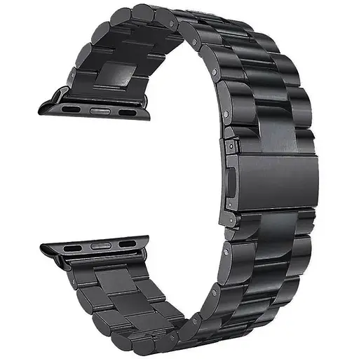 Ремінець Apple Watch Steel Strap 42/44/45/46/49 mm Чорний - фото 1