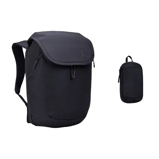 Комплект: Рюкзак Thule Subterra 2 Travel Backpack 26L Black (TH 3205054) + Органайзер Thule Subterra 2 PowerShuttle Small Black (TH 3205037)