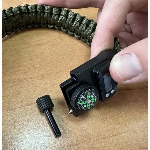 Чоловічий армійський годинник Besta Band з компасом (6 в 1) - фото 6