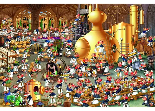 Пазл Piatnik Пивоварня 1000 эл. (PT-546549) - фото 2