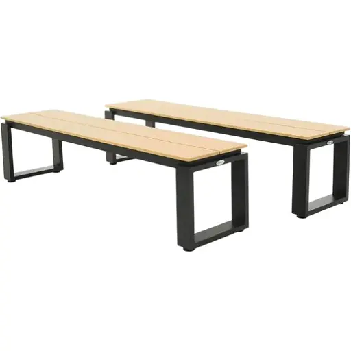 Садовая скамейка (на кладбище) Di Volio Pisa 160см 2 штуки бежевый