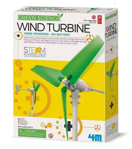Модель вітрогенератора 4М Green Science 00-03378 Набір для досліджень - фото 7