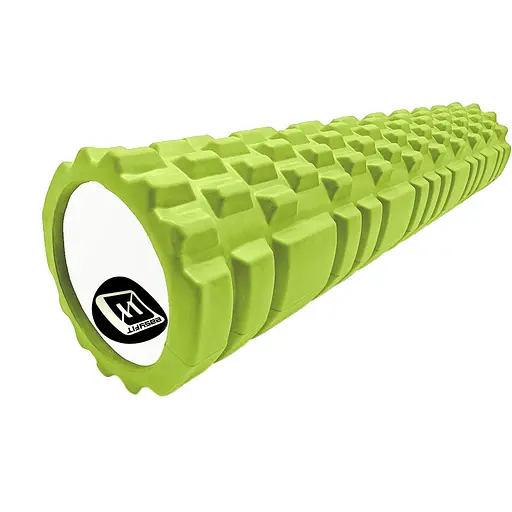 Массажный роллер EasyFit Grid Roller 60 см v.3.1 салатовый (EF-2037-GN) - фото 1
