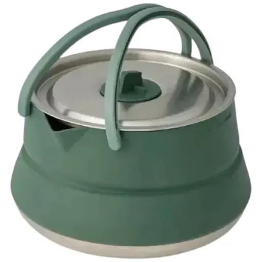 Чайник Sea To Summit Detour Stainless Steel Collapsible Kettle w/Sack 1.6 L Laurel Wreath Green (1033-STS ACK026011-392002)