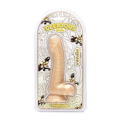 Фалоімітатор Toyz4lovers Delicious Profumato Ben Vanilla 18.5 см (тілесний) - фото 5