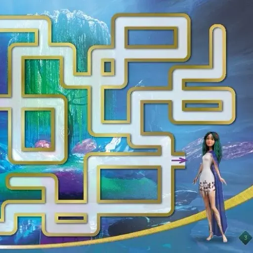 Мавка. Лабіринти з наліпками. Чарівні відкриття - фото 3