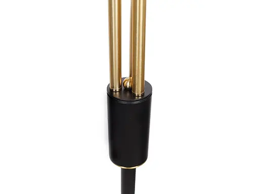 Торшер декоративный FLT-72F/3 G9 BK+GAB - фото 4