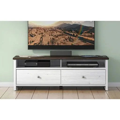 Тумба под ТВ ВМК (БРВ) Порто RTV2S Джанни + Сосна Ларико (GRB-1958) - фото 6