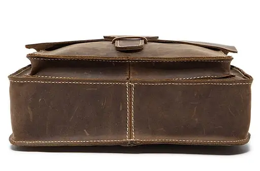 Чоловіча шкіряна сумка Vintage 27,5х22х5 см sum0012921 - фото 4